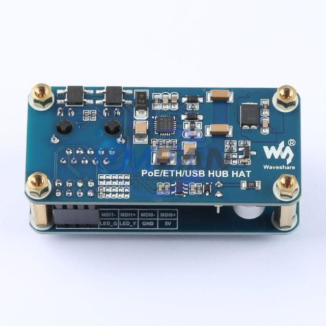 PoE/ETH/USB HUB HAT - Raspberry Pi ROHS