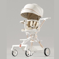 Poussette Bébé SHUANGXING SX-H11 en Gros avec Siège Rotatif à 360°, Ceinture de Sécurité à Cinq Points, Coussin de Siège en Mousse à Mémoire de Forme et Dossier à Rebord
