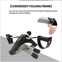 España en Stock Mini Pedal máquina de ejercicio portátil PIE Ciclo brazo pierna rehabilitación entrenador para el hogar y la Oficina entrenamiento