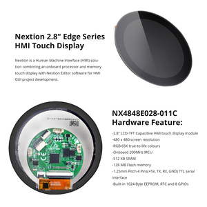 NEXTION NX4848E028-011C 2.8″ LCD-TFT Capacitive HMI Touch Display Module Edge Series แผงหน้าจอระบบสัมผัสไม่มีตัวครอบ L103 - Product Image 2