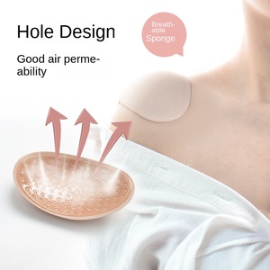 Almohadillas <span class=keywords><strong>de</strong></span> silicona tejidas ligeras, reutilizables e invisibles para realzar los hombros, para ropa, tops, vestidos y conjuntos <span class=keywords><strong>de</strong></span> mujer - Product Image 2