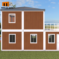 Nouvel arrivage de maison en conteneur préfabriquée à bas prix Maison modulaire en conteneur plat de luxe