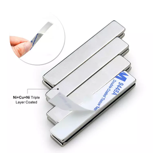 Aimant NdFeB à force de traction magnétique supplémentaire avec adhésif 3M VHB - <span class=keywords><strong>Bloc</strong></span> permanent en terre rare haute résistance pour usage industriel et quotidien - Product Image 3