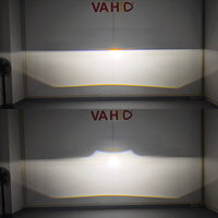 VAHID MB PRO Nouveau projecteur de phare Bi-LED haute puissance de 3 pouces avec double réflecteur, faisceau haut et bas, installation facile pour usage universel