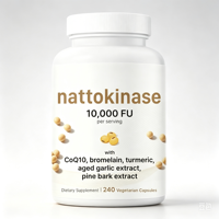 Capsules de Nattokinase pour le Soutien, Complément Alimentaire et Herbal pour la Santé, Dropshipping