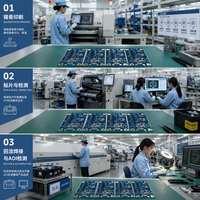 Fabricant de cartes de circuits électroniques (PCBA) pour fichiers Gerber, listes BOM, prototypes, fabrication sous contrat OEM et ingénierie inverse