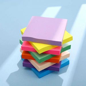 <b>Sticky</b> <b>Note</b> High Viscosity Colorful Portable Notepad Daily Plan for Students Enterprise Customized LOGO Wholesale - Product Image 3