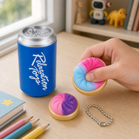 Jouet Squishy Swirl Bun en boîte mystère, anti-stress, à presser, sensoriel, décompression, fidget, sac mystère, porte-clés, cadeau pour enfants