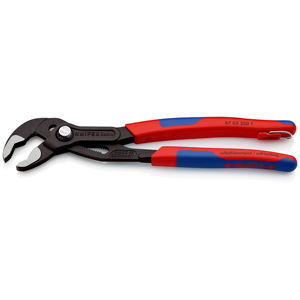 KNIPEX 87 02 250 <b>T</b> BK Cobra New generation water pump pliers for pipes and <b>nuts</b> with multi-component grips, with - Product Image 2