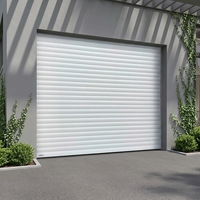 Porte de garage automatique BoMa avec lames en acier, isolation thermique, insonorisation et sécurité, ouverture par tirage, modèle de type 77
