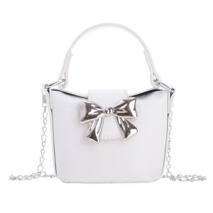 กระเป๋าเด็กมีโบว์สะพายไหล่เดียวใต้วงแขนกระเป๋าสตางค์มือถือขนาดเล็ก - Product Image 5