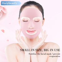 Masque facial personnalisé pour soins de beauté pour femmes Gel de soin de la peau Patchs réalistes en silicone pour femmes