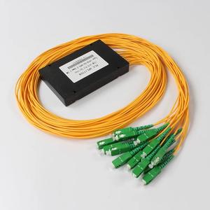 مقرنة الألياف الضوئية FBT 1*8 1*16 SC APC أحادية الوضع splex 1M مقسم الألياف الضوئية - Product Image 6