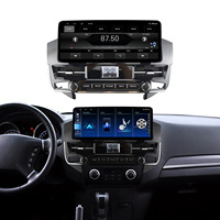 Ensemble complet d'écran large de 12,3 pouces pour Mitsubishi Pajero V97/V93/V99/V88 2007-2020, accessoires de panneau de lecteur DVD de voiture