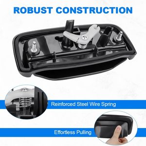 15750911 cổng sau cửa xử lý mịn màu đen bên ngoài phía sau đuôi cổng liftgate chốt xử lý gm1915123 19299935 - Product Image 5