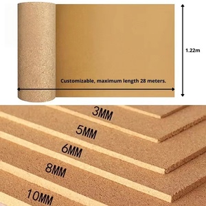 Rouleau de liège 100 % naturel haute densité durable, imperméable et antidérapant pour sols et murs intérieurs d'hôpitaux, hôtels, écoles et appartements - Product Image 4
