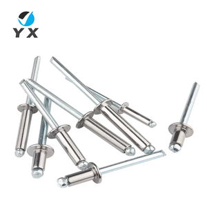 <span class=keywords><strong>Rivet</strong></span> à tête ronde en aluminium argenté brillant non revêtu, classe 4, poli miroir, pour revêtement architectural et signalétique - Product Image 3