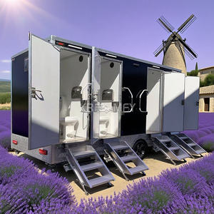 Baño Móvil Portátil 2025 con Ducha y Inodoro, Remolque de Baño de Lujo en Venta - Product Image 3