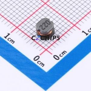 ZECD43-220M ตัวเหนี่ยวนำไฟฟ้าแบบ SMD,4.5x4 มม. ( ค่าความเหนี่ยวนำ: 22uH )( ความแม่นยำ: 20% กระแสไฟฟ้าที่กำหนด: 760mA ) - Product Image 1