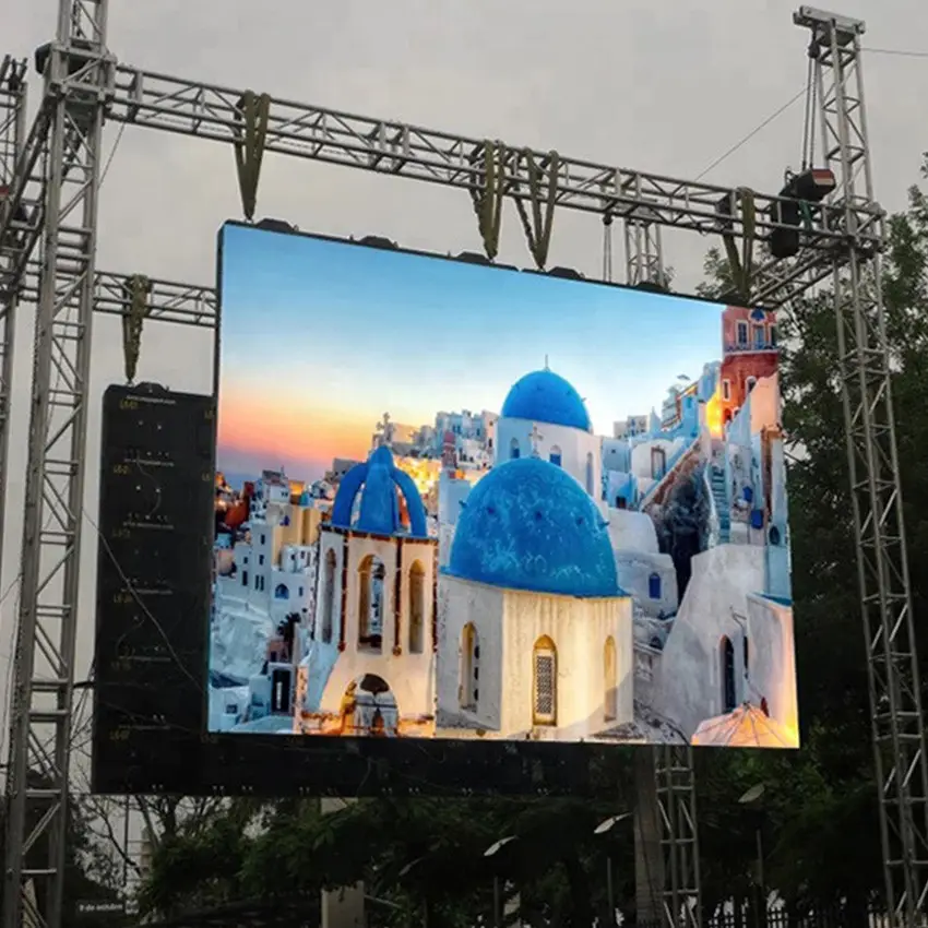 Tam renkli P3.91 açık led ekran duvar paneli kiralama Led ekran sahne arka plan led göstergesi büyük ekran