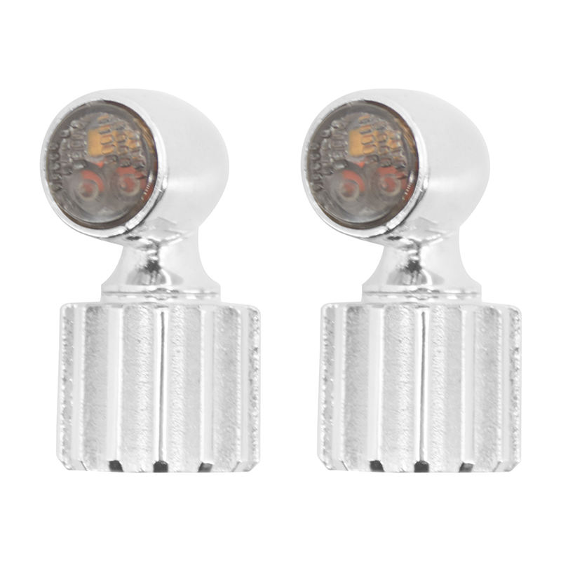 Chrome Shell Gray Len 4 wires