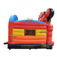 Château gonflable Mickey, trampoline gonflable, château gonflable pour saut, pour location commerciale, directement de l'usine