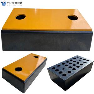 Pare-chocs <span class=keywords><strong>de</strong></span> <span class=keywords><strong>quai</strong></span> en caoutchouc moulé en <span class=keywords><strong>acier</strong></span>, pare-chocs <span class=keywords><strong>de</strong></span> nivellement pour camion, remorque, <span class=keywords><strong>quai</strong></span> <span class=keywords><strong>de</strong></span> chargement, garde-corps - Product Image 1