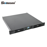 Amplificateur de puissance numérique 2 canaux 1u avec affichage de la température, module d'amplificateur de subwoofer 6000w
