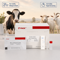 Cassette de test rapide sur site pour la détection des anticorps de la brucellose chez les bovins, ovins et caprins (lait cru, sang total) - 20 tests