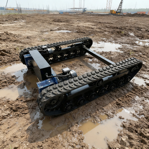 Điện theo dõi <span class=keywords><strong>Chassis</strong></span> điều khiển từ xa có khả năng điều hướng phức tạp địa hình núi Đầm Lầy cát khu vực 1t tải công suất 2 - Product Image 4