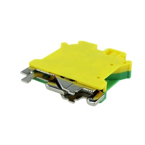 Uslgkg6n — <span class=keywords><strong>bornier</strong></span> à socle din rail jaune et vert, 10 mm² - Product Image 4