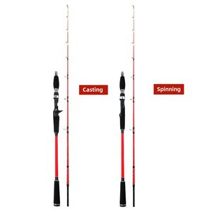 OEM 2,4 m 2 secciones ultraligero jigging off shore pesca jig Dragon Strike caña de jigging de paso lento - Product Image 3