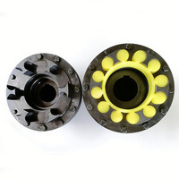 Accouplement flexible à mâchoires en acier de haute précision, type à bride, connecteur d'arbre pour transmission de puissance de moteur servo OEM et machine CNC