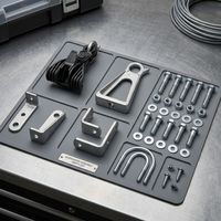 Pince de suspension de câble aérien sans outil JUNPAI ES1500 |   Support d'ancrage en alliage d'aluminium ABC ADSS FTTH pour matériel de ligne aérienne