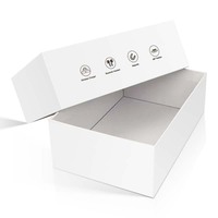 Boîte cadeau personnalisée en matériau recyclé avec fermeture magnétique, doublure en éponge, emballage écologique pour accessoires électroniques