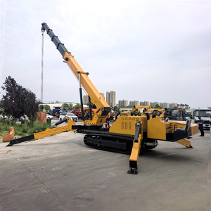 10 Ton Telescopic Boom Small Hydraulic Diesel Engine Mini Crawler <b>Spider</b> Crane Price - Product Image 3