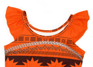 ชุดสองชิ้น vaiana ชุดว่ายน้ำเด็กผู้หญิงชุดคอสเพลย์เทศกาลฮาโลวีน - Product Image 3