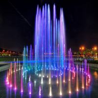 Fuente de Agua Artesiana con Efectos de Luz