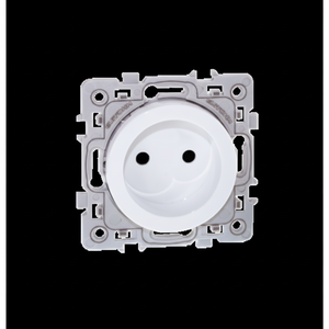 Enchufes y enchufes cuadrados blancos 2P - Product Image 1