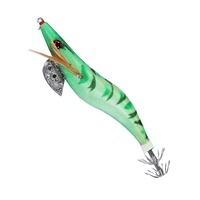 Grand jeu lumineux calmar crochet gabarits attirail nageur poulpe leurre avec Spinner réaliste pêche bois crevettes