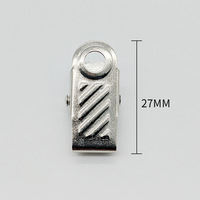 Vente d'usine 26mm fer métal porte-badge porte-carte d'identité Clip