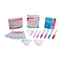 Tira de prueba de embarazo HCG sensible, fiable y fácil de usar, kit de diagnóstico de oro coloidal de un solo paso, certificado CE Clase II, al por mayor