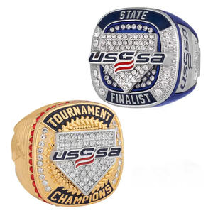 <span class=keywords><strong>Chicago</strong></span> <span class=keywords><strong>Bulls</strong></span> Championnat Anneaux Personnalisé USSSA Baseball Basketball Jeunesse Football Softball avec Diamant Pierre Principale Cadeau - Product Image 1