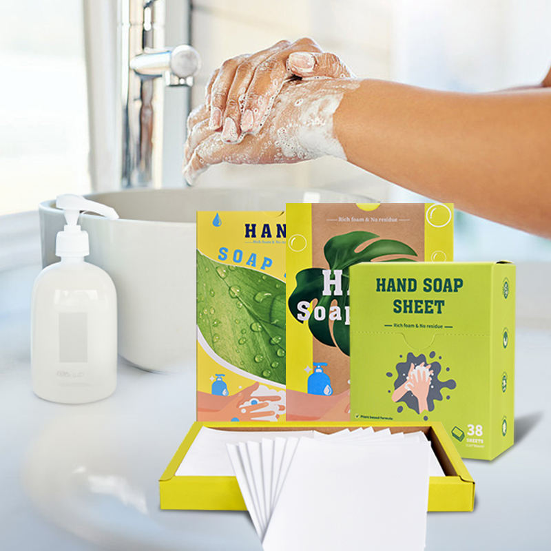 Hand Soap Paper Strips