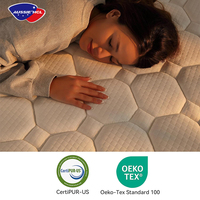 Matelas de qualité supérieure en mousse souple, simple, double, queen, king size, massant, compressé, hybride, mousse à mémoire de forme, ressorts ensachés, pour hôtel