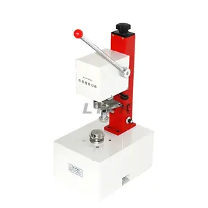 LTPK LT-KFJ1035 Semi Automatic Tabletop Cosmetic Vial Bottle Lid Flip Off Crimper Closing Locking Sealing Capping Machines Price