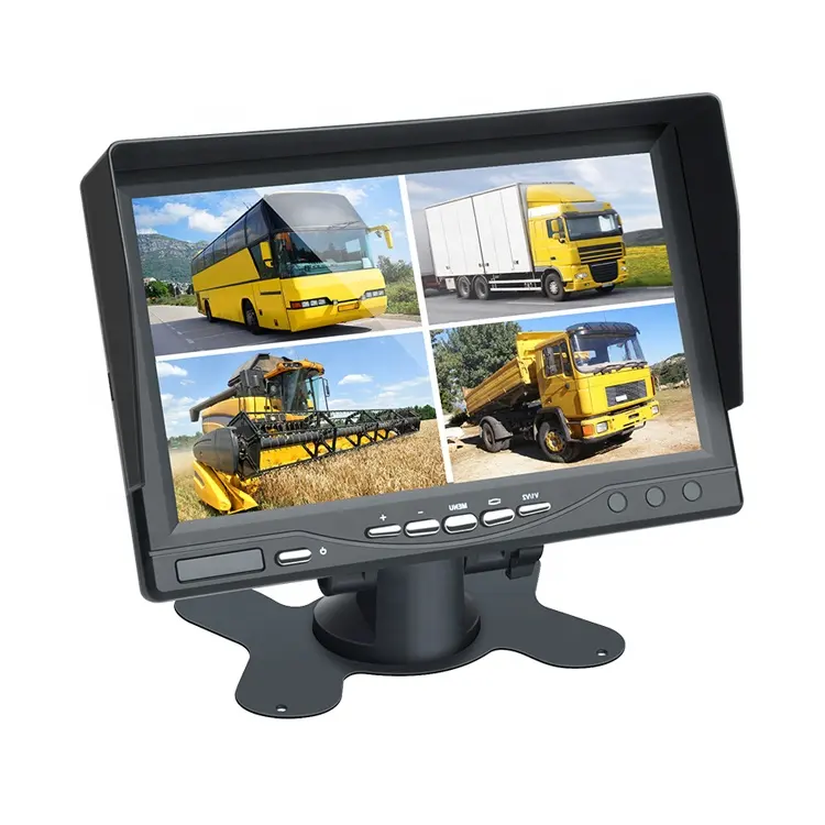 Hd 10.1 بوصة سيارة Tft LCD شاحنة سيارة كاميرا أمامية شاشة كاميرا خلفية شاشة سيارة