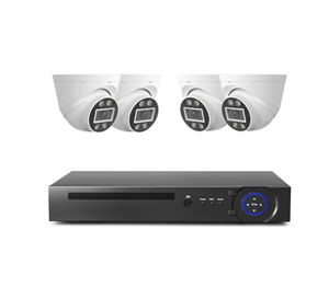 Cámara IP 4ch 4K 8MP, equipada con audio bidireccional, cámara <span class=keywords><strong>de</strong></span> red Bullet inteligente, <span class=keywords><strong>circuito</strong></span> <span class=keywords><strong>cerrado</strong></span> <span class=keywords><strong>de</strong></span> televisión 4ch Poe Nvr Kit - Product Image 3