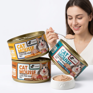 Comida Enlatada para Gatos al por Mayor, 45g 85g 170g, Sabores para Gatos Exigentes, Suministro Directo de Fábrica de Alimentos para Mascotas OEM - Product Image 1