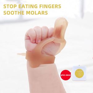 Anneau <span class=keywords><strong>de</strong></span> <span class=keywords><strong>dentition</strong></span> en Silicone pour bébé, mignon en forme <span class=keywords><strong>de</strong></span> lion, <span class=keywords><strong>de</strong></span> qualité alimentaire, protège-doigts pour enfant, bracelet <span class=keywords><strong>de</strong></span> succion <span class=keywords><strong>de</strong></span> pouce, appareil <span class=keywords><strong>de</strong></span> succion, cadeau - Product Image 4